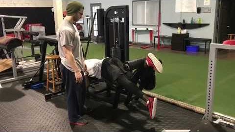 Eccentric Hamstring Curls - 2 up, 1 down