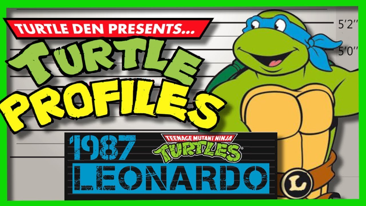 Leonardo 1987 TMNT Television Show