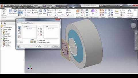 Inventor - Padlock - Part 1