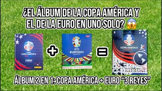 EL ÁLBUM DE LA COPA AMÉRICA Y LA EURO EN UNO SOLO 😱 ? | ÁLBUM 2 EN 1 3 REYES | UNBOXING + REVISIÓN