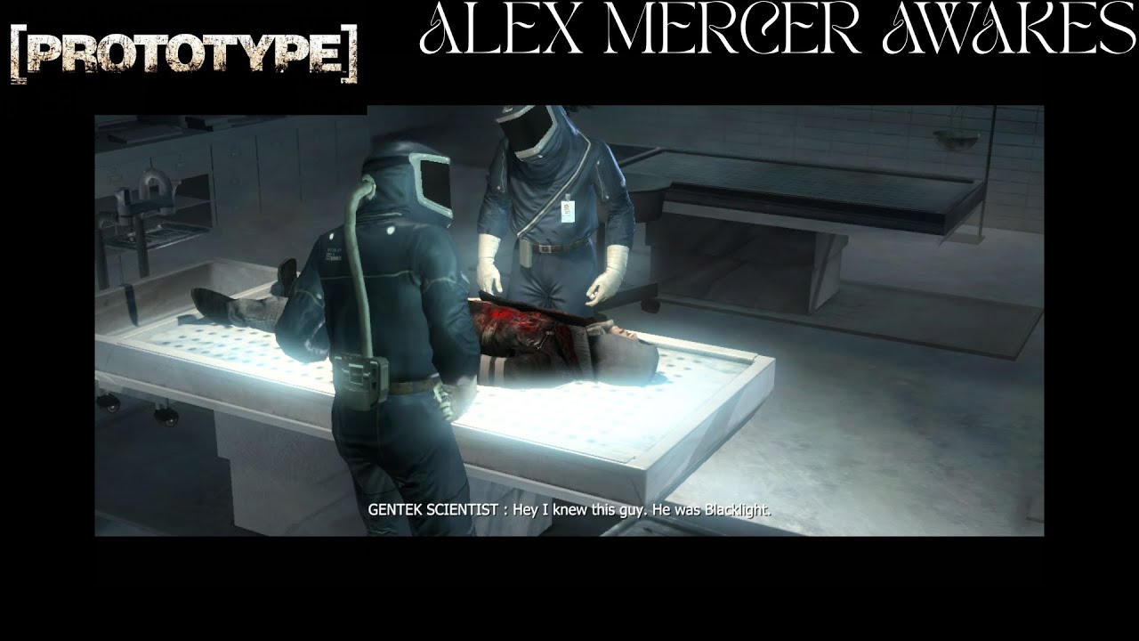 PROTOTYPE PART 1 - ALEX MERCER AWAKES