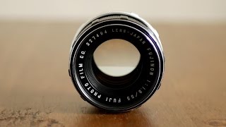 Fuji 55mm f/1.8 lens review (M42 Screw Mount)