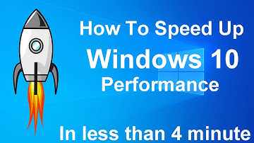 How to Speed Up Your Windows 10 Performance (best settings)