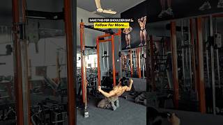 📌This Rear Delt Hack Will Instantly Fix Your Flat Shoulders🔥 #shoulderworkout #deltsworkout #hack