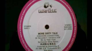 Klein MBO - More Dirty Talk