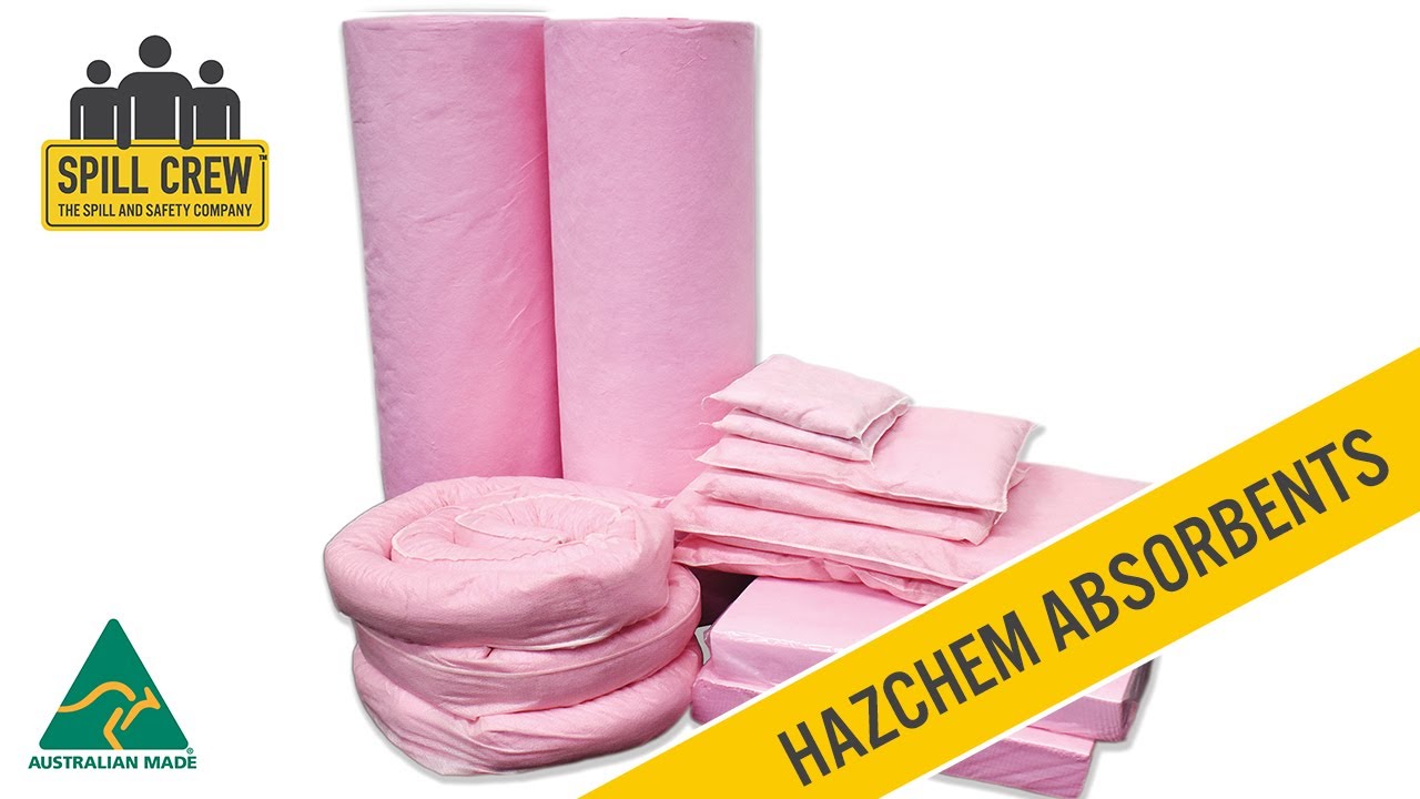 Hazchem poly absorbents | Spill Crew