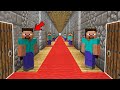 I gave 100 Minecraft Players 1 room each to build a house...