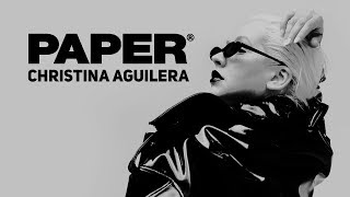 Christina Aguilera For Paper Magazine 2018 - Behind The Scenes