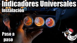 ¿Cómo instalar indicadores universales?