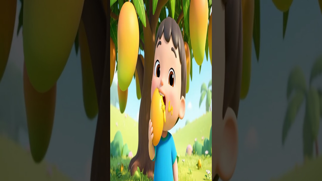 “Healthy Colourful Fruits | Learning for Toddlers” Mango 