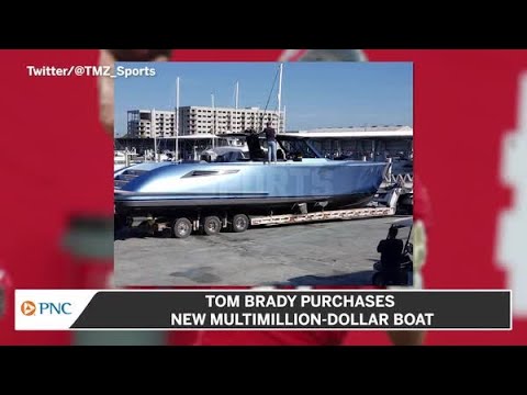 tom brady new yacht pictures