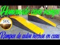 Homemade cars ramps/Rampas de autos hechos en casa