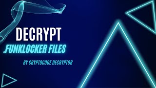 Solved Funklocker .Funksec Ransomware Virus Removal And Decryption
