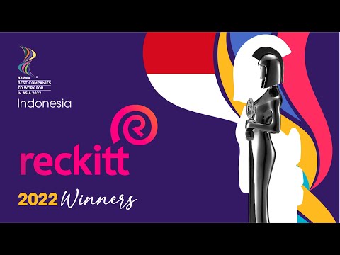 Reckitt Indonesia - 2022 INDONESIA Winner of HR Asia Best Companies to Work for in Asia