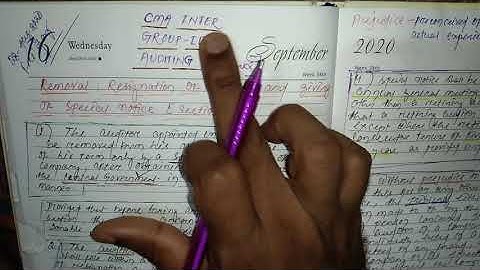 👉Removal,Resignation of Auditor and Giving of Special Notice (Section 140)🙏