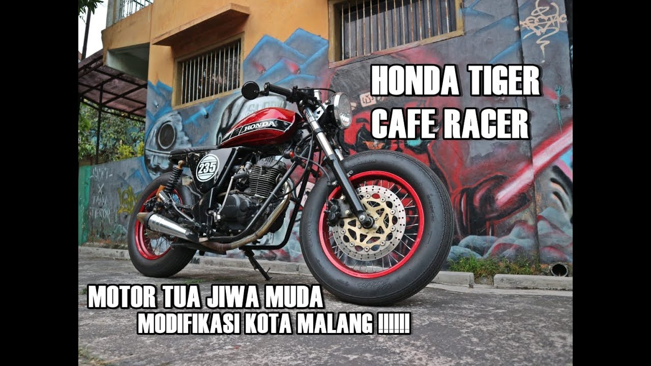 Modifikasi Yamaha Scorpio Cafe Racer Low And Fast 