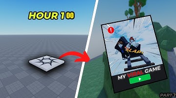 Process of making a VIRAL Roblox Game (part2)