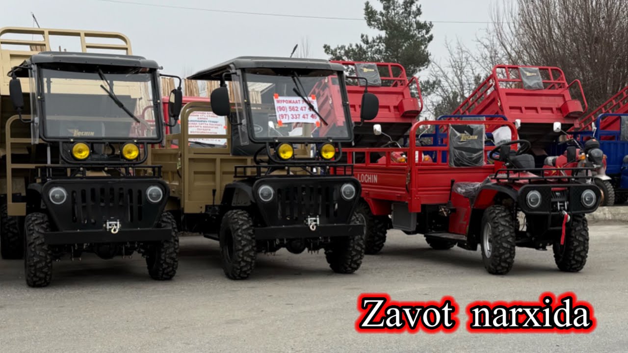 LOCHIN BRENTI .YUK TASHUVCHI MOTOTSIKILLAR SOTILADI . Dastafka Uz buylab bor.