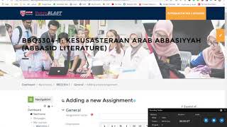 How to create assignment activity in Putrablast