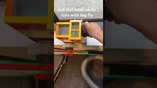 Lego 6x6 flat head vacuum engine with big fly wheel