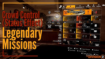 The Division 2 | Crowd Control Build| Three ways to builds