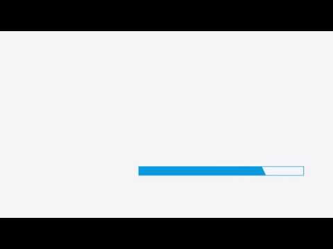 Minimalistic loading screen