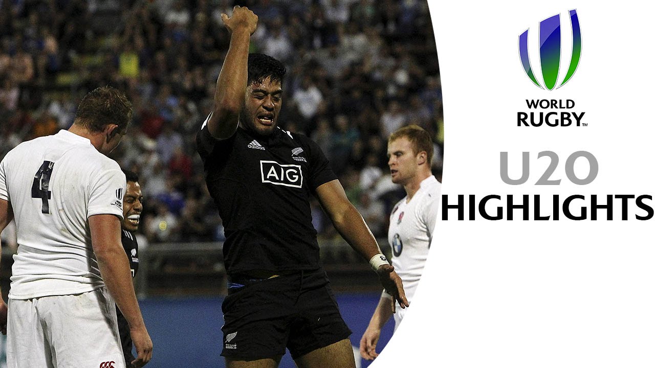 New Zealand 2116 England Highlights & Tries World Rugby U20s final