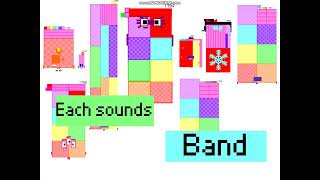 Numberblocks band retro 1 751 1 800