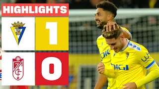 CÁDIZ CF 1 - 0 GRANADA CF | RESUMEN LALIGA EA SPORTS