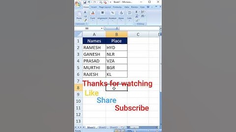 #LEARNMSOFFICE #EXCEL | Format Painter in Excel | #shorts #youtubeshorts
