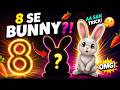 How to Turn Number 8 into a Bunny 🐰 | Easy Number Drawing Step by Step