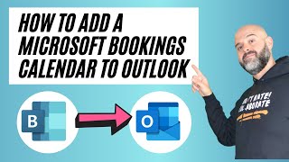 how to add a microsoft bookings calendar to outlook