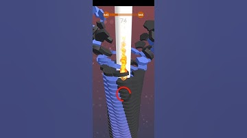 Stack Ball 3D Game 643 Level Completed👌💯 #shorts