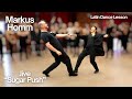 Markus homm  jive latin ballroom dance lesson  dance camp