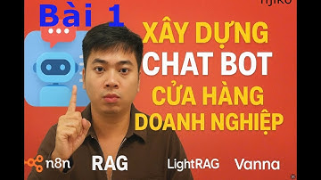 Bài 1: Hướng dẫn tích hợp CHAT BOT AI mọi kịch bản với n8n - RAG/LighRag - Vanna