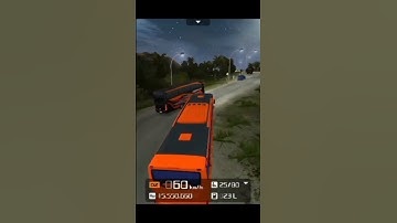 Accident with scania | Bus Simulator Indonesia | #shorts #bus #accident #short
