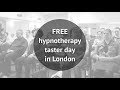 Free hypnotherapy taster day in london  free hypnosis training