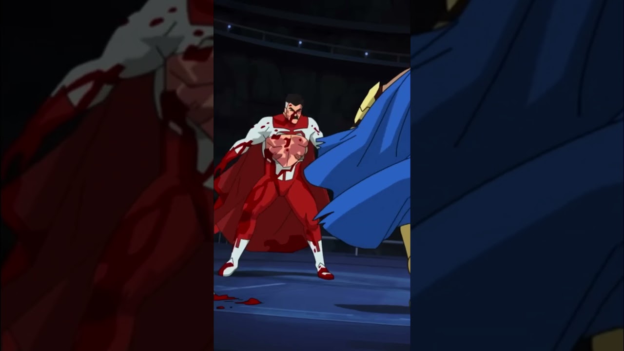 Omni-Man Kills Martian Man and War Woman 