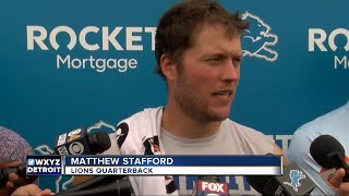 Matthew Stafford, Lions not starry-eyed at Tom Brady