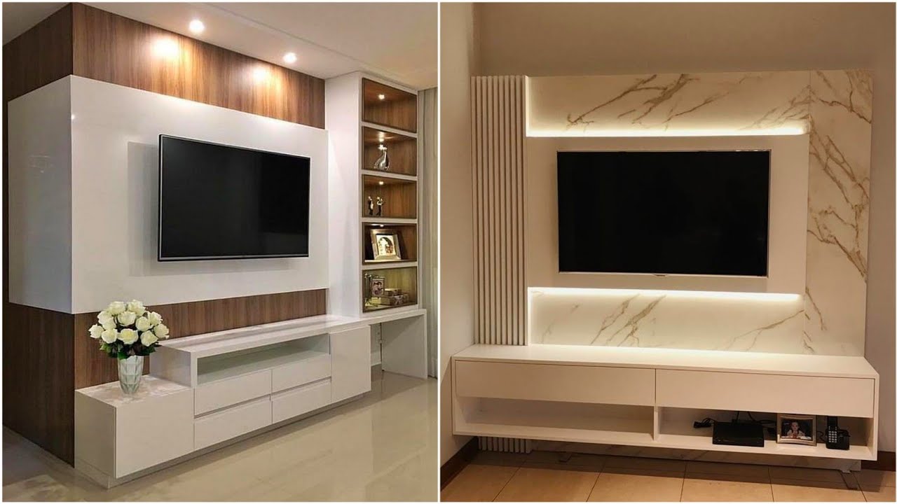 100 Modern Living Room TV Cabinet Design 2023 TV Wall Units | Home ...