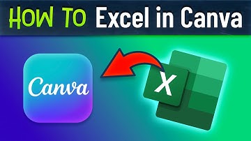 How to Insert an Excel Sheet in Canva (2025 Tutorial)