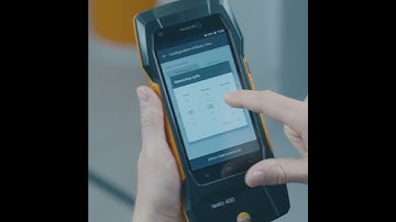 Volume flow measurement with Testo