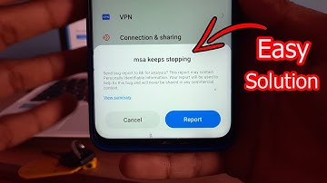 How to fix msa Keeps Stopping Xiamo MI Device || Redmi Phone || msa has stop POCO Xiaomi