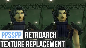 How to Load HD Textures in PPSSPP -  RetroArch 1.10.1
