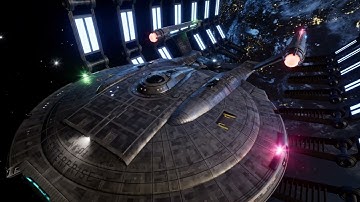 Star Trek: Enterprise NX-01 leaves Earth | My VFX