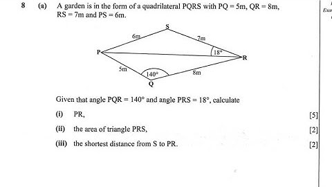 Trigonometry Paper 2 2025 GCE.