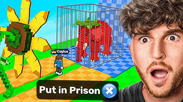 PRISON UPDATE in Plants VS Brainrots + Admin Abuse