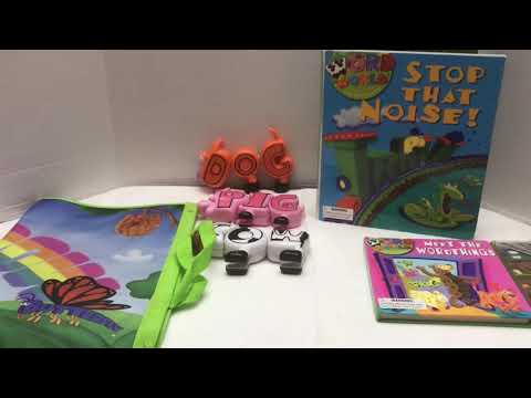 Word World Adventures with the Word Things ! Early literacy skills - Toys  & Books promote reading