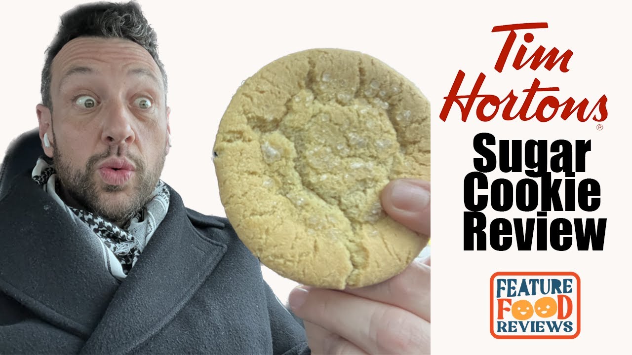 Tim Hortons Sugar Cookie Review YouTube