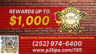 Beaufort County Crime Stoppers 8/29/25